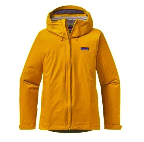 patagonia yellow rain jacket